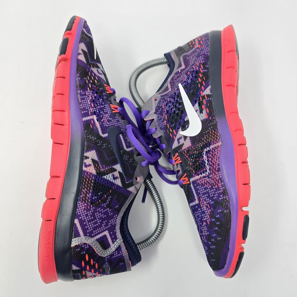 Nike Free 5.0 TR Fit 4 Womens Training Shoes Purple Pink 629832-402 Size 6.5 - Picture 6 of 16